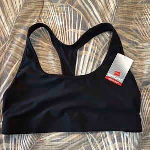 Hanes Black Sports Bra